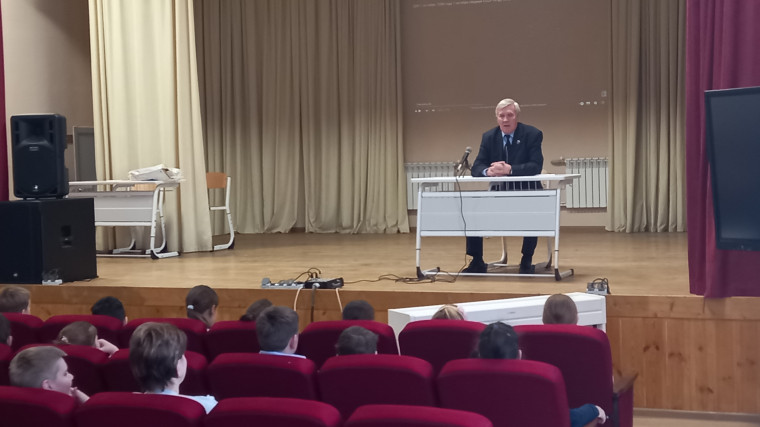 Встреча с футболистом.